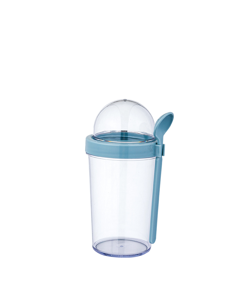 420 ml kompakt Fasionable genomskinlig glassmugg