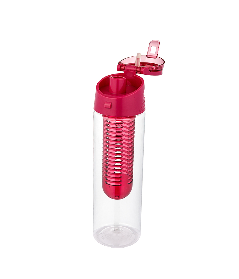 650 ml Sport Travel avtagbart filter Tritan fruktteflaska